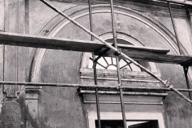 pred sanacijo profilirane fasade