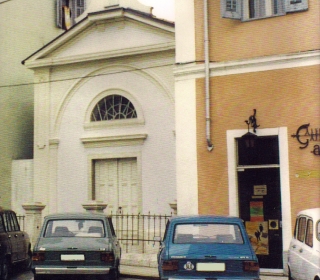 končana fasada cerkvice končana fasada cerkvice
